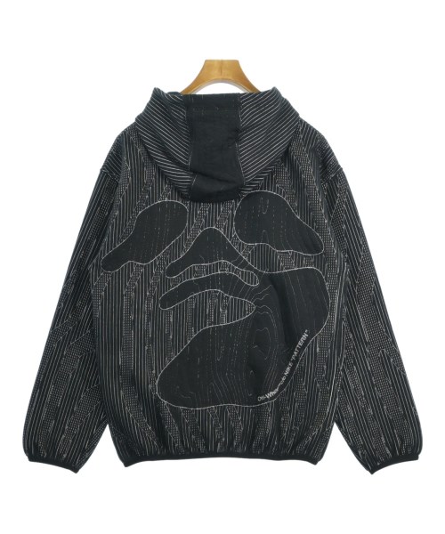 OFF-WHITE（オフホワイト）パーカー 黒 サイズ:XS メンズ/2200600972037