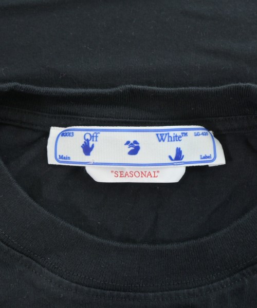 OFF-WHITE（オフホワイト）Tシャツ・カットソー 黒 サイズ:L メンズ/2200673938077
