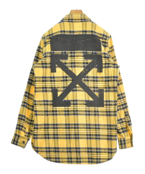 OFF-WHITE（オフホワイト）カジュアルシャツ 黄 サイズ:S メンズ/2200677003047