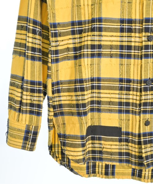 OFF-WHITE（オフホワイト）カジュアルシャツ 黄 サイズ:S メンズ/2200677003047