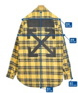 OFF-WHITE（オフホワイト）カジュアルシャツ 黄 サイズ:S メンズ/2200677003047
