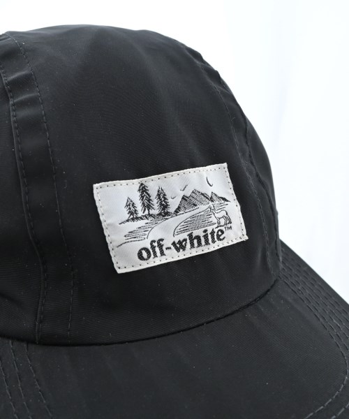 OFF-WHITE（オフホワイト）キャップ 黒 サイズ:- メンズ/2200674974326