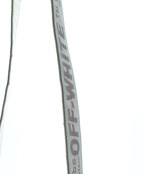 OFF-WHITE（オフホワイト）ショルダーバッグ シルバー サイズ:- メンズ/2200677882093