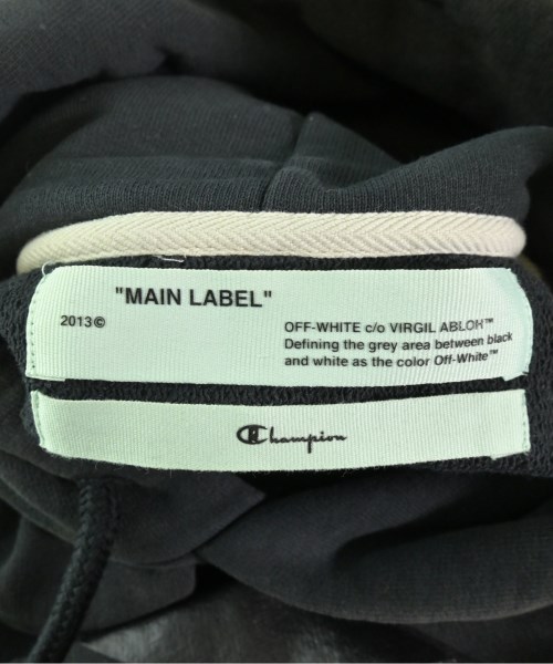 OFF-WHITE（オフホワイト）パーカー 黒 サイズ:M メンズ/2200675068239