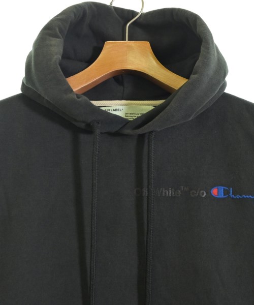 OFF-WHITE（オフホワイト）パーカー 黒 サイズ:M メンズ/2200675068239