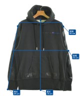 OFF-WHITE（オフホワイト）パーカー 黒 サイズ:M メンズ/2200675068239