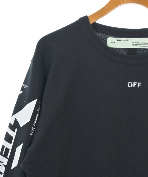 OFF-WHITE（オフホワイト）Tシャツ・カットソー 黒 サイズ:L メンズ/2200675068352