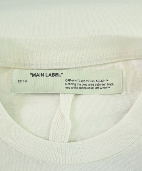 OFF-WHITE（オフホワイト）Tシャツ・カットソー 白 サイズ:M メンズ/2200681371088