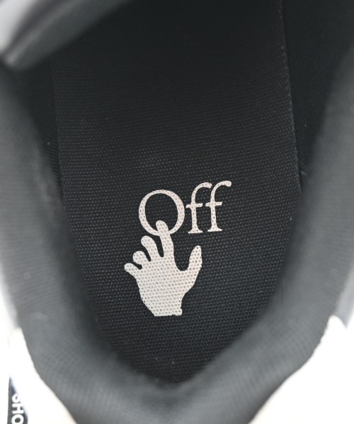 OFF-WHITE（オフホワイト）スニーカー 黒 サイズ:EU44(29cm位) メンズ/2200681371248