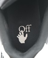 OFF-WHITE（オフホワイト）スニーカー 黒 サイズ:EU44(29cm位) メンズ/2200681371248
