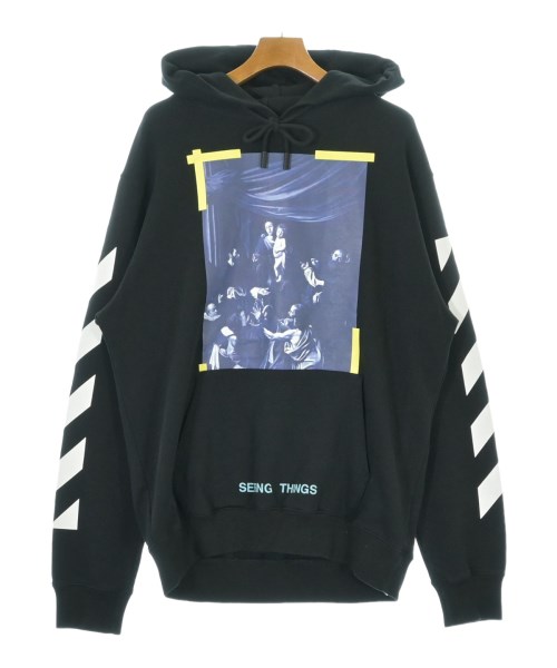OFF-WHITE(オフホワイト)パーカー 黒 サイズ:M/2200699739375
