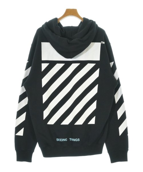 OFF-WHITE（オフホワイト）パーカー 黒 サイズ:M メンズ/2200699739375