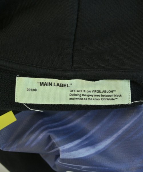 OFF-WHITE（オフホワイト）パーカー 黒 サイズ:M メンズ/2200699739375