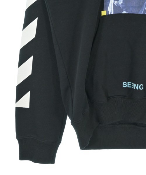 OFF-WHITE（オフホワイト）パーカー 黒 サイズ:M メンズ/2200699739375