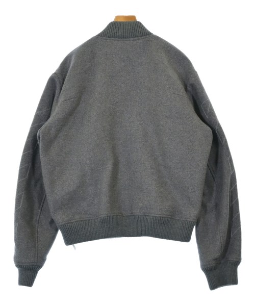 OFF-WHITE（オフホワイト）スタジャン グレー サイズ:L メンズ/2200700054015