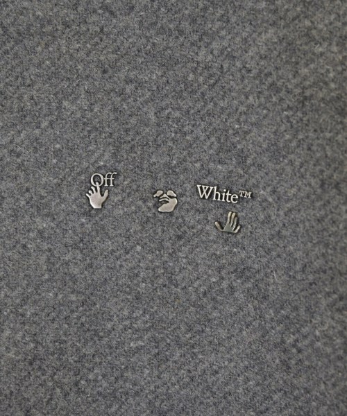 OFF-WHITE（オフホワイト）スタジャン グレー サイズ:L メンズ/2200700054015