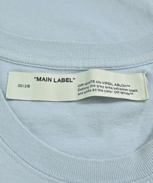 OFF-WHITE（オフホワイト）Tシャツ・カットソー 青 サイズ:S メンズ/2200701687083