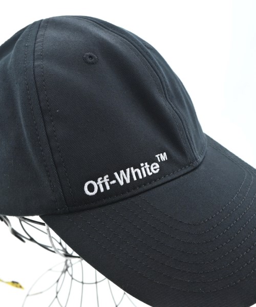 OFF-WHITE（オフホワイト）キャップ 黒 サイズ:ONE メンズ/2200702149016