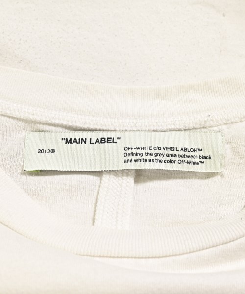 OFF-WHITE（オフホワイト）Tシャツ・カットソー 白 サイズ:M メンズ/2200655093046