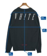 OFF-WHITE（オフホワイト）スウェット 黒 サイズ:S メンズ/2200657154042