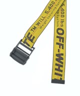 OFF-WHITE（オフホワイト）ベルト 黄 サイズ:- メンズ/2200657681203