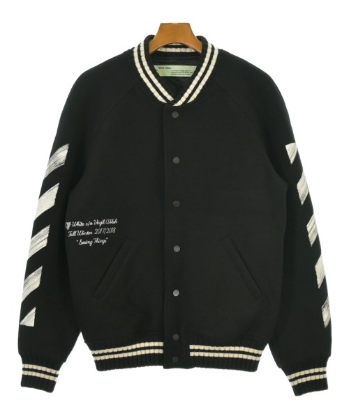 OFF-WHITE(オフホワイト)スタジャン 黒 サイズ:XS/2200660270029