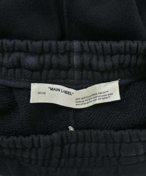 OFF-WHITE（オフホワイト）スウェットパンツ 黒 サイズ:M メンズ/2200710386083