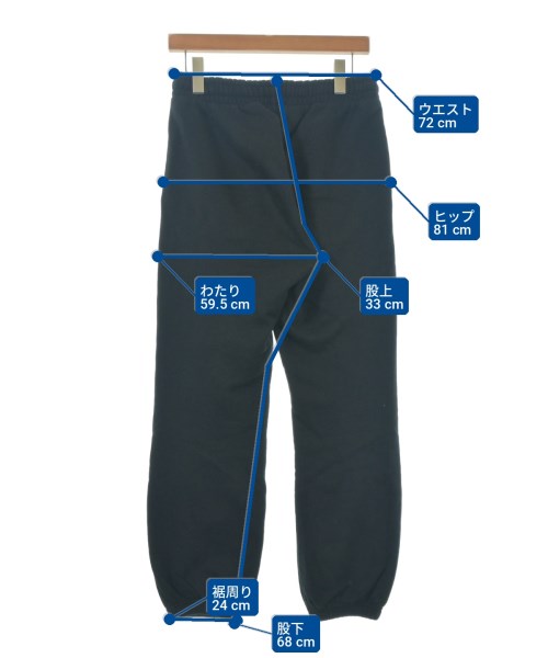 OFF-WHITE（オフホワイト）スウェットパンツ 黒 サイズ:M メンズ/2200710386083