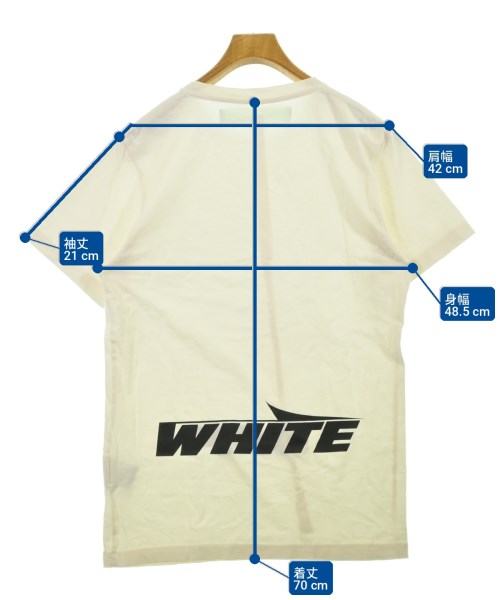 OFF-WHITE（オフホワイト）Tシャツ・カットソー 白 サイズ:S メンズ/2200717825011