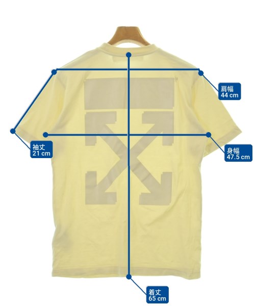 OFF-WHITE（オフホワイト）Tシャツ・カットソー ベージュ サイズ:S メンズ/2200718293307