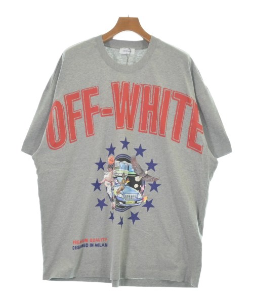 OFF-WHITE(オフホワイト)Tシャツ・カットソー グレー サイズ:S/2200645665079