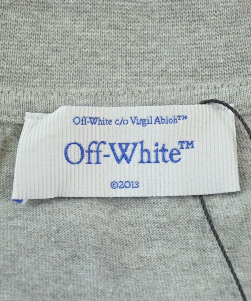 OFF-WHITE（オフホワイト）Tシャツ・カットソー グレー サイズ:S メンズ/2200645665079