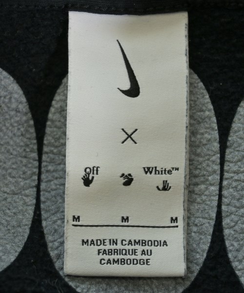 OFF-WHITE（オフホワイト）パーカー 黒 サイズ:M メンズ/2200646257020