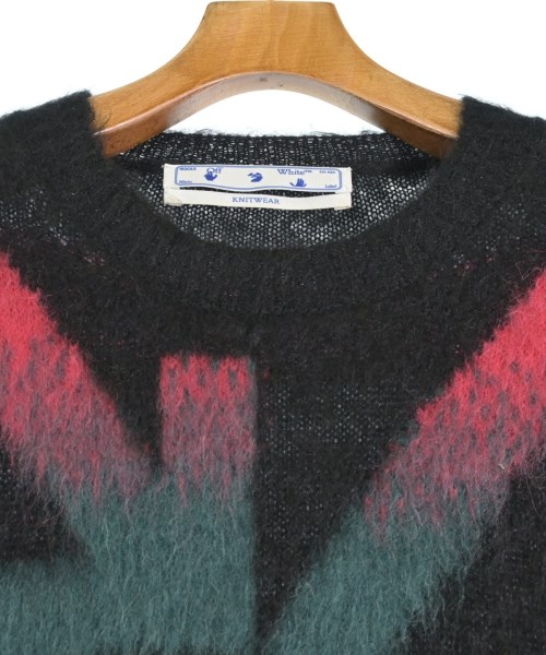 OFF-WHITE（オフホワイト）ニット・セーター 黒 サイズ:L メンズ/2200647097069