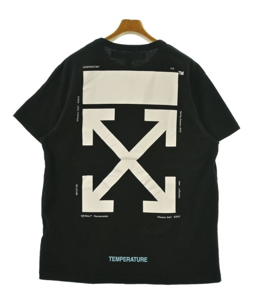 OFF-WHITE（オフホワイト）Tシャツ・カットソー 黒 サイズ:M メンズ/2200640065096