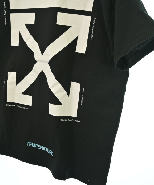 OFF-WHITE（オフホワイト）Tシャツ・カットソー 黒 サイズ:M メンズ/2200640065096