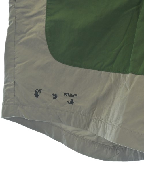 OFF-WHITE（オフホワイト）ショートパンツ 緑 サイズ:M メンズ/2200651730068