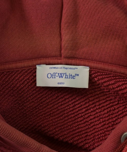 OFF-WHITE（オフホワイト）パーカー ピンク サイズ:M メンズ/2200652452242