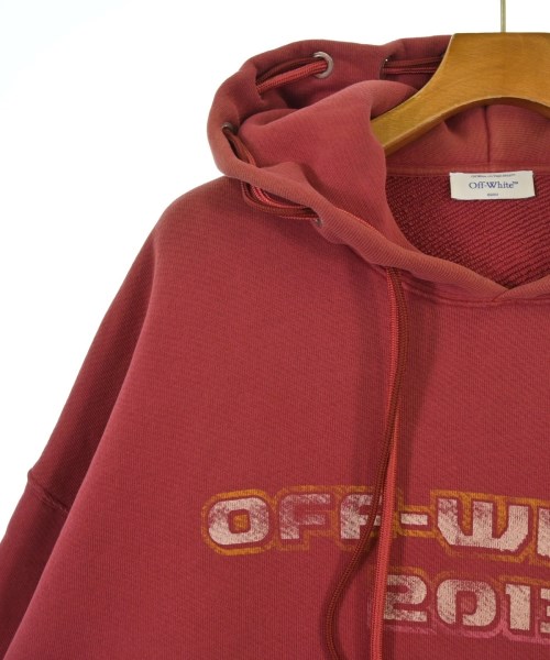 OFF-WHITE（オフホワイト）パーカー ピンク サイズ:M メンズ/2200652452242