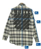 OFF-WHITE（オフホワイト）カジュアルシャツ 白 サイズ:M メンズ/2200705681025