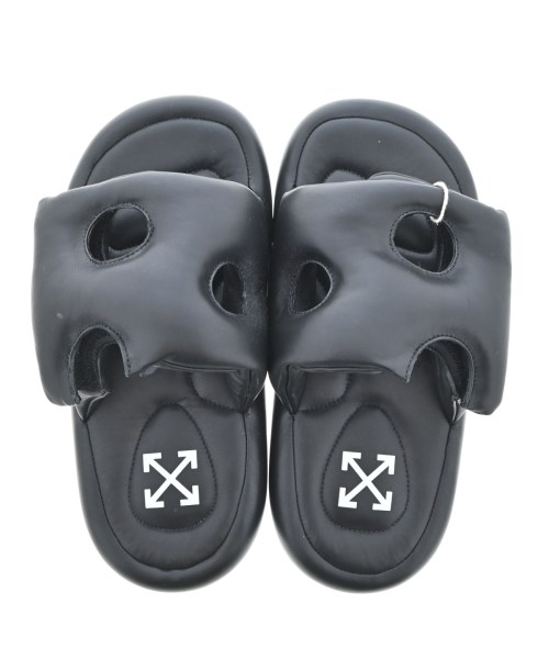 OFF-WHITE（オフホワイト）サンダル 黒 サイズ:EU41(26cm位) メンズ/2200708135082