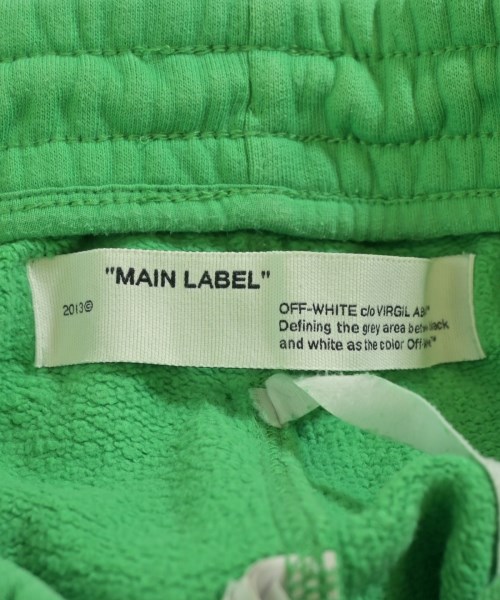 OFF-WHITE（オフホワイト）ショートパンツ 緑 サイズ:M メンズ/2200708563090