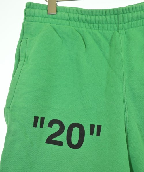 OFF-WHITE（オフホワイト）ショートパンツ 緑 サイズ:M メンズ/2200708563090