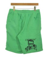 OFF-WHITE（オフホワイト）ショートパンツ 緑 サイズ:M メンズ/2200708563090