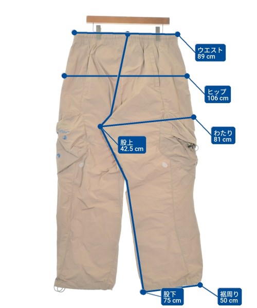 OFF-WHITE（オフホワイト）カーゴパンツ ベージュ サイズ:XXL メンズ/2200710393012