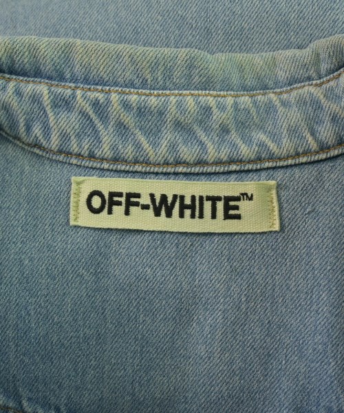 OFF-WHITE（オフホワイト）カジュアルシャツ 青 サイズ:M メンズ/2200659767059