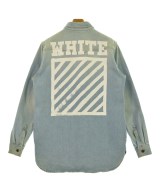 OFF-WHITE（オフホワイト）カジュアルシャツ 青 サイズ:M メンズ/2200659767059