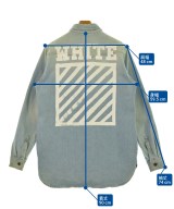 OFF-WHITE（オフホワイト）カジュアルシャツ 青 サイズ:M メンズ/2200659767059