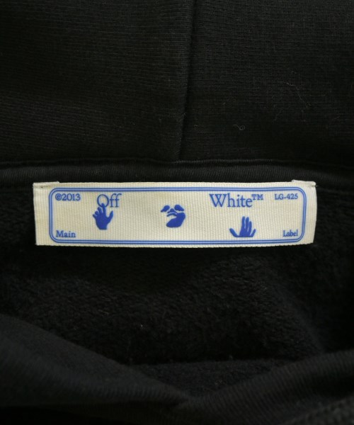 OFF-WHITE（オフホワイト）パーカー 黒 サイズ:M メンズ/2200663407101
