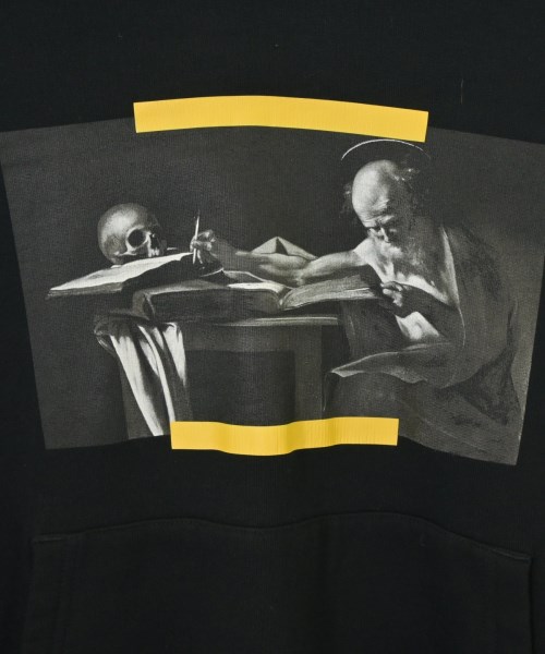 OFF-WHITE（オフホワイト）パーカー 黒 サイズ:M メンズ/2200663407101